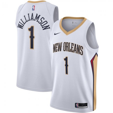 Dres New Orleans Pelicans Zion Williamson 1 2020-21 Nike Association Edition Swingman